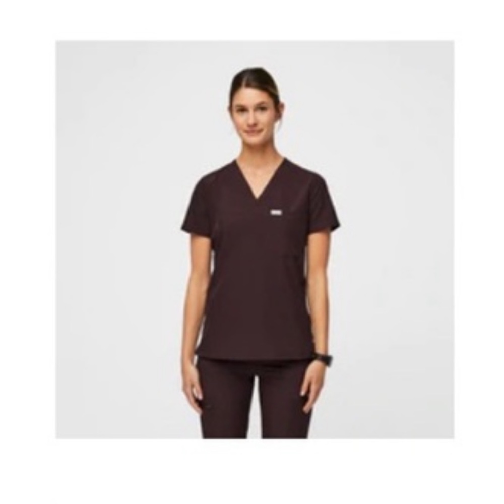 Figs “dark fig” Catarina top M sold out